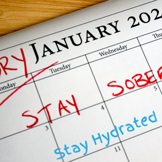 Navigating a Sober Dry January with Refreshing Resolve